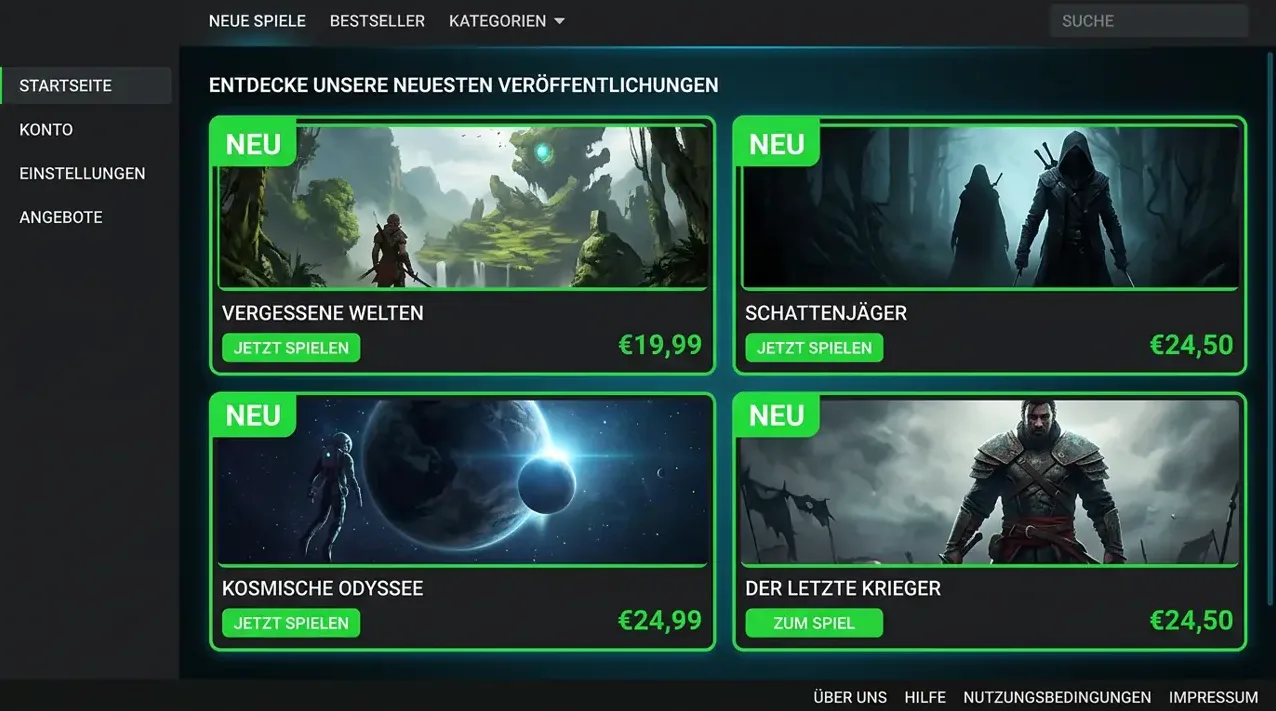 Neuerscheinungen & Spezialspiele — Auswahl bei Flagman